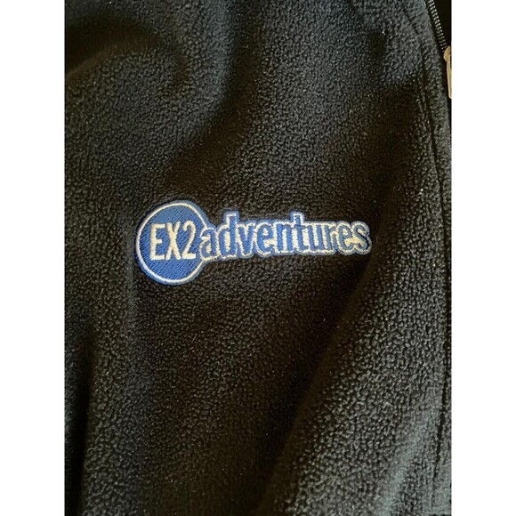 Patagonia Synchilla GorpCore Pullover Medium Black 1/4 Zip  EX2 Adventures - Picture 3 of 6